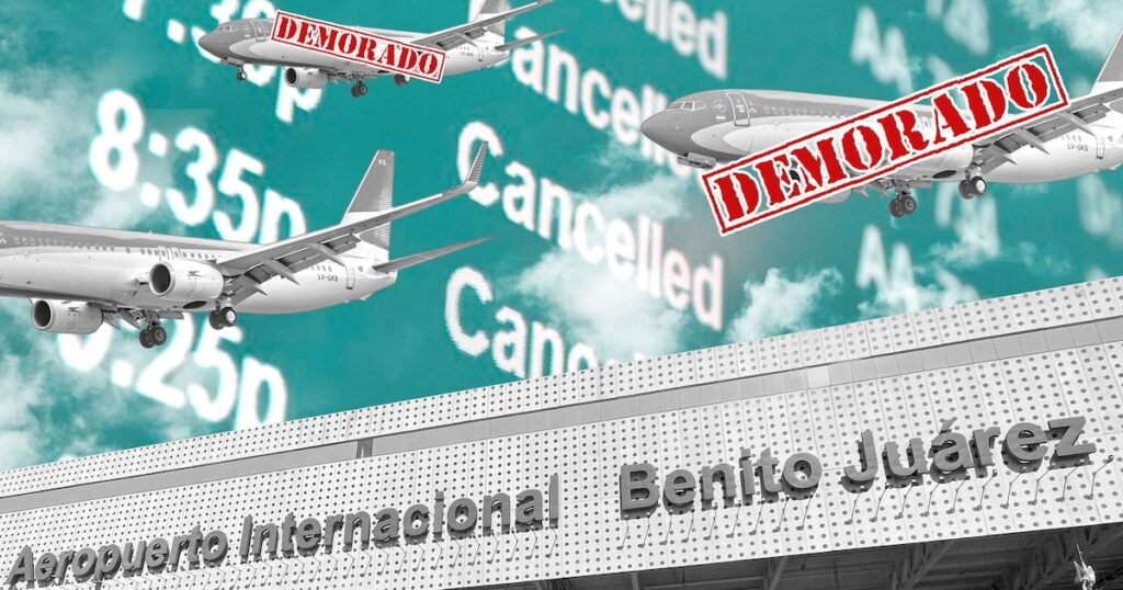Alerta de Vuelos en Tiempo Real: Problemas de demoras y cancelaciones en la CDMX