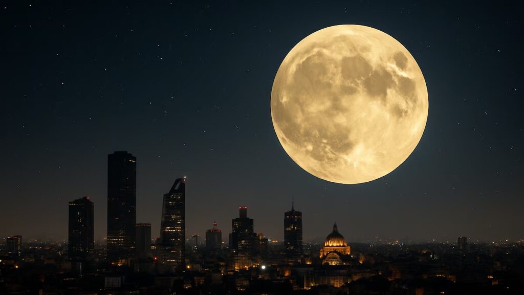 Fecha y hora para presenciar la 'Superluna de Hielo' en México en 2025