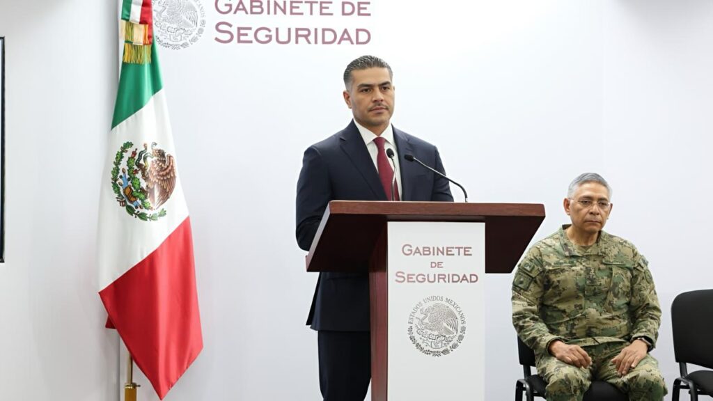 Resultados de seguridad presentados por Harfuch descartan dinero ilícito en Miss Universo: Plan Michoacán.