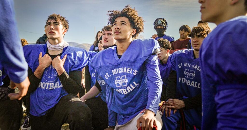 San Miguel continúa la tradición de la práctica de Acción de Gracias antes del juego por el título estatal