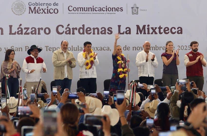 Sheinbaum promete inversión sostenida en la región de La Mixteca durante su visita a Oaxaca