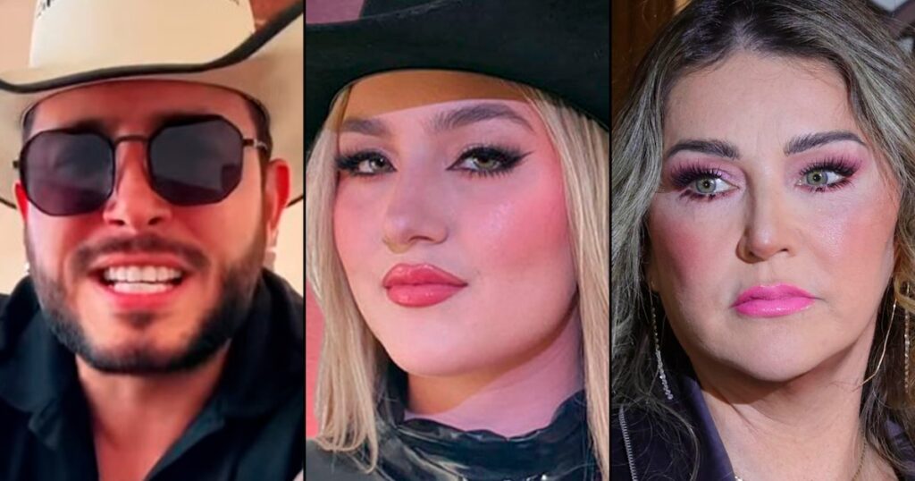 Alicia Villarreal comparte emotiva foto navideña con Cibad Hernández tras prometer estar con su hija Melenie Carmona