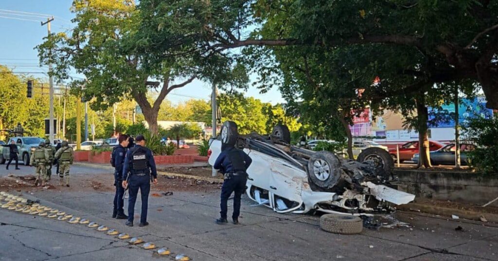 Ataque armado en Culiacán deja herido al Comandante de la Policía Municipal