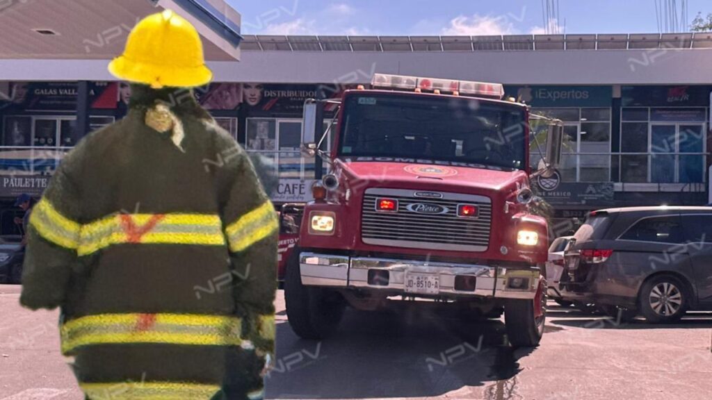 Bomberos acuden a emergencia por escape de gas en Vallarta 750
