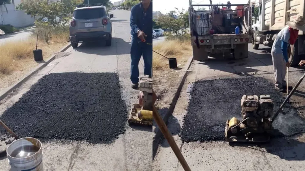 Brigadas de bacheo en acción: MazBacheton arregla calles de Mazatlán el 13 de diciembre