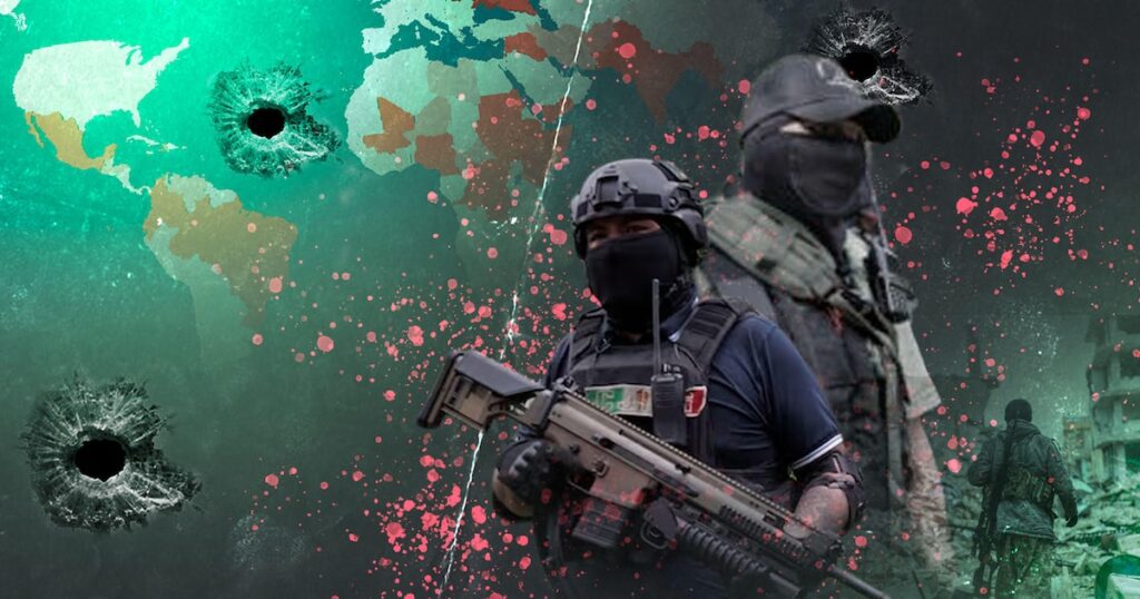 Conflicto entre el CJNG y el Cártel de Sinaloa posiciona a México como uno de los países más violentos, según ACLED