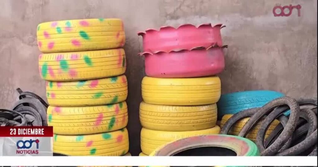 De futbolista a creador: Pablo Ramírez convierte basura en obras de arte