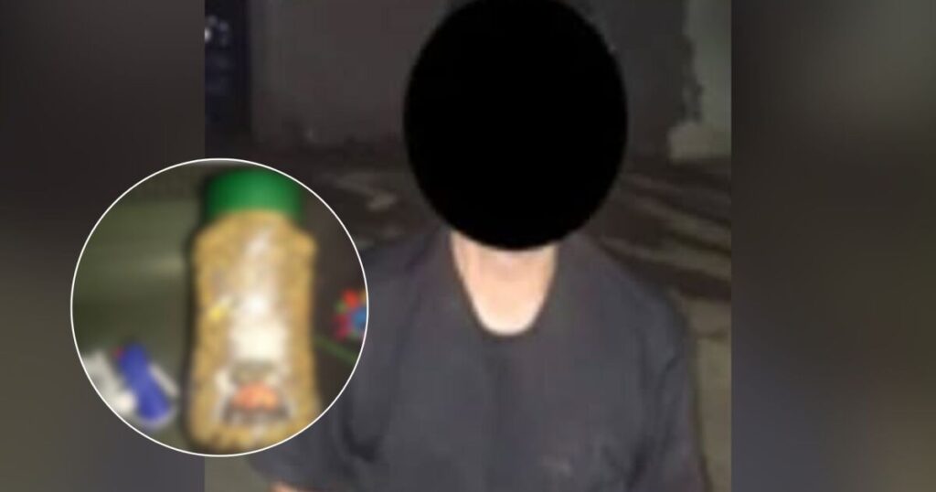 Detienen a hombre con drogas en Culiacán: Marihuana escondida en frasco de café