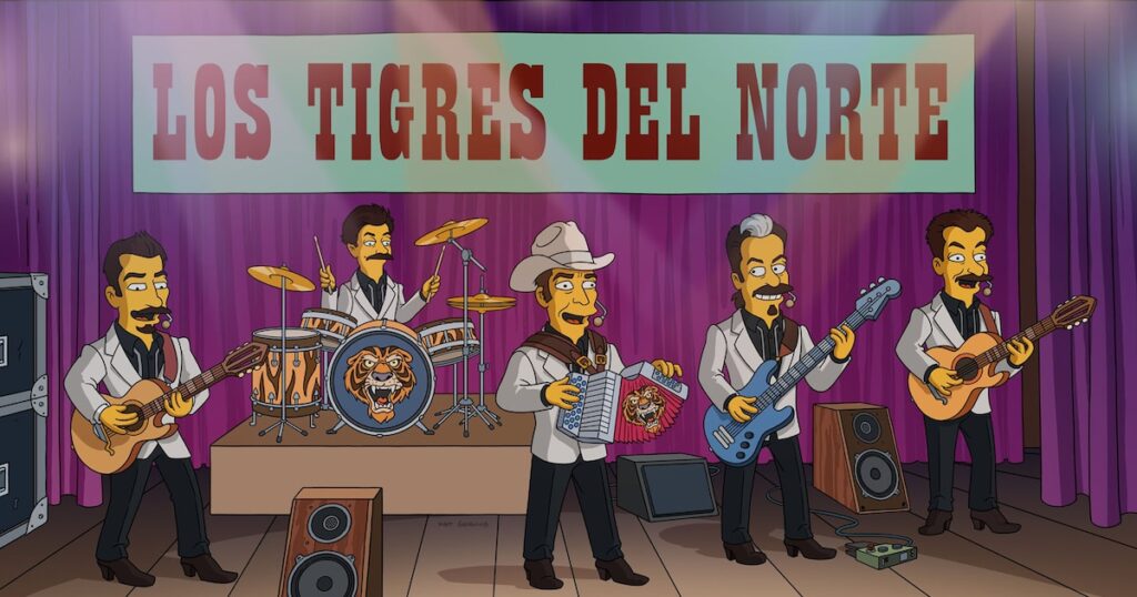 El Corrido de Pedro y Homero: La participación de Los Tigres del Norte en Los Simpson