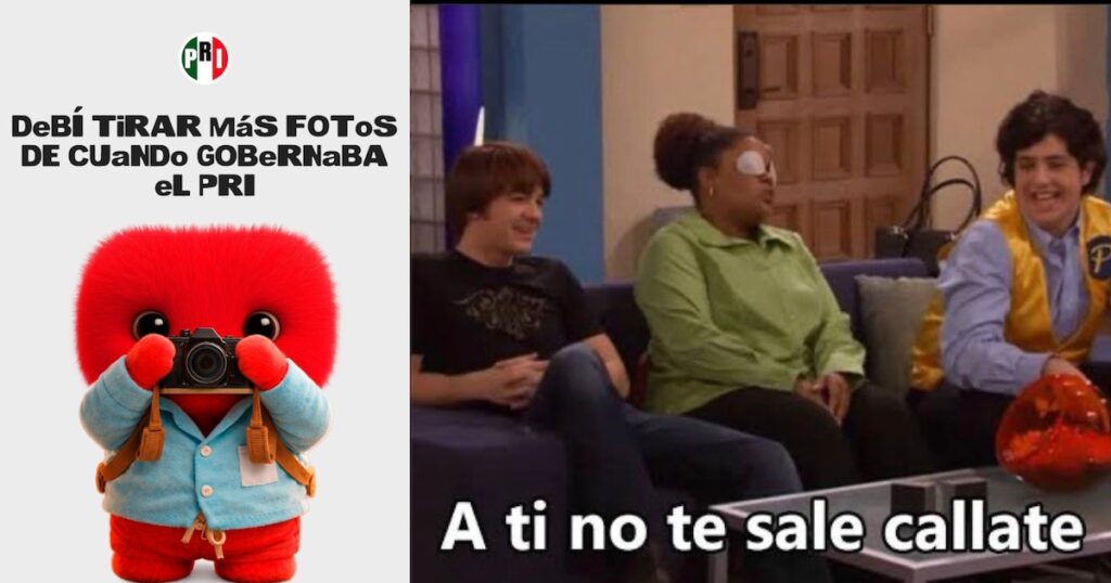 El PRI se une al viral meme de Bad Bunny "Debí tomar más fotos" y recibe críticas en redes sociales