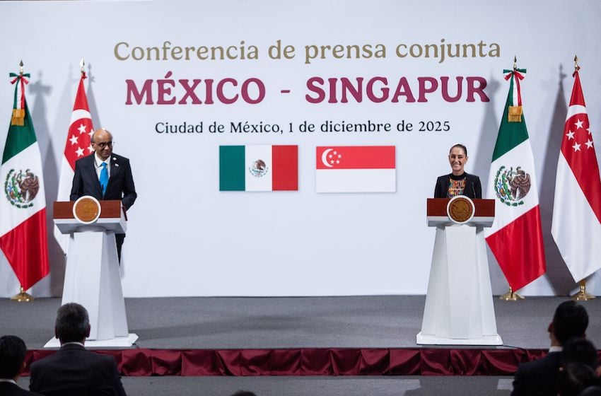 El presidente de Singapur anuncia planes para abrir la primera embajada de su nación en México