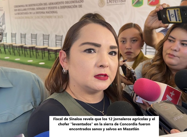 Encuentran a salvo a 12 trabajadores agrícolas y un conductor secuestrados en la carretera Durango-Mazatlán
