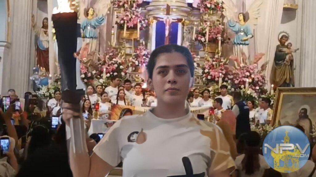La Antorcha Juvenil Guadalupana ilumina Puerto Vallarta
