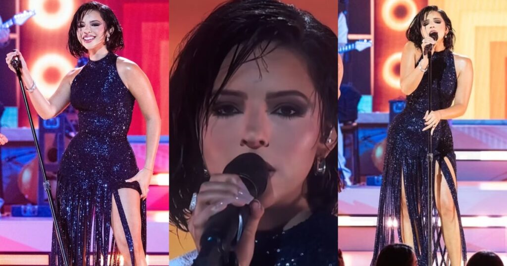 La presentación en inglés de Ángela Aguilar en los Grammy genera opiniones divididas en las redes sociales