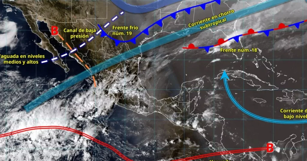 Llegada inminente del frente frío número 19: conoce la fecha y su impacto en Sinaloa