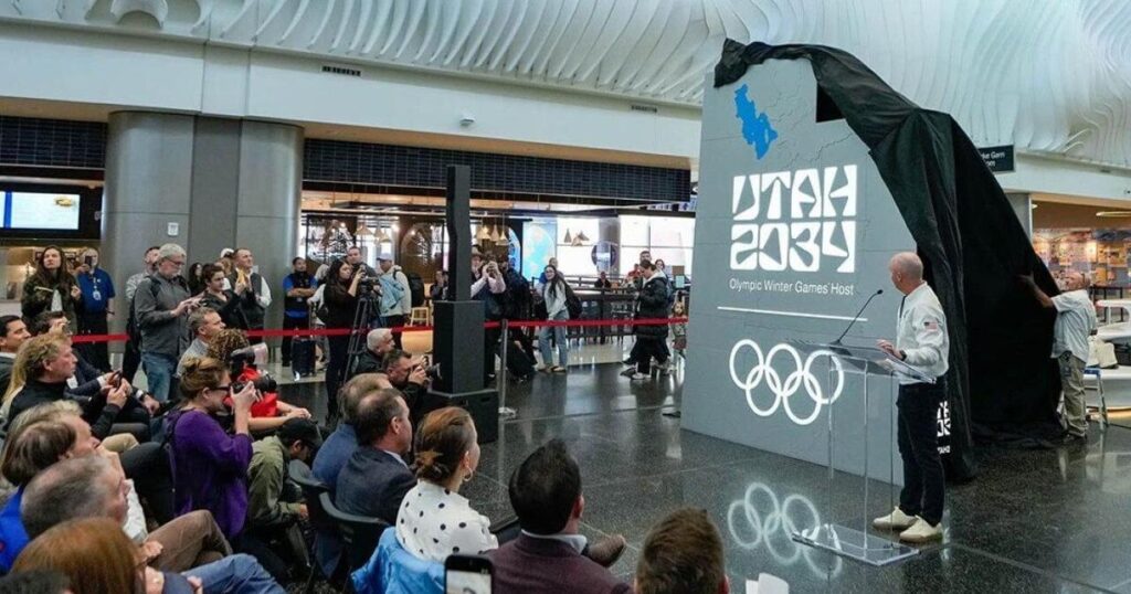 Los Juegos Olímpicos de 2034 en Utah tienen un nuevo - y controvertido - logotipo