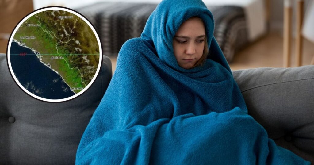 Prepárate para el frío: Pronostican temperatura mínima en Sinaloa para la madrugada del martes