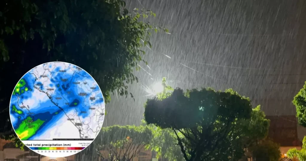 Pronóstico de lluvias y aguanieve en Sinaloa para esta noche y madrugada de viernes