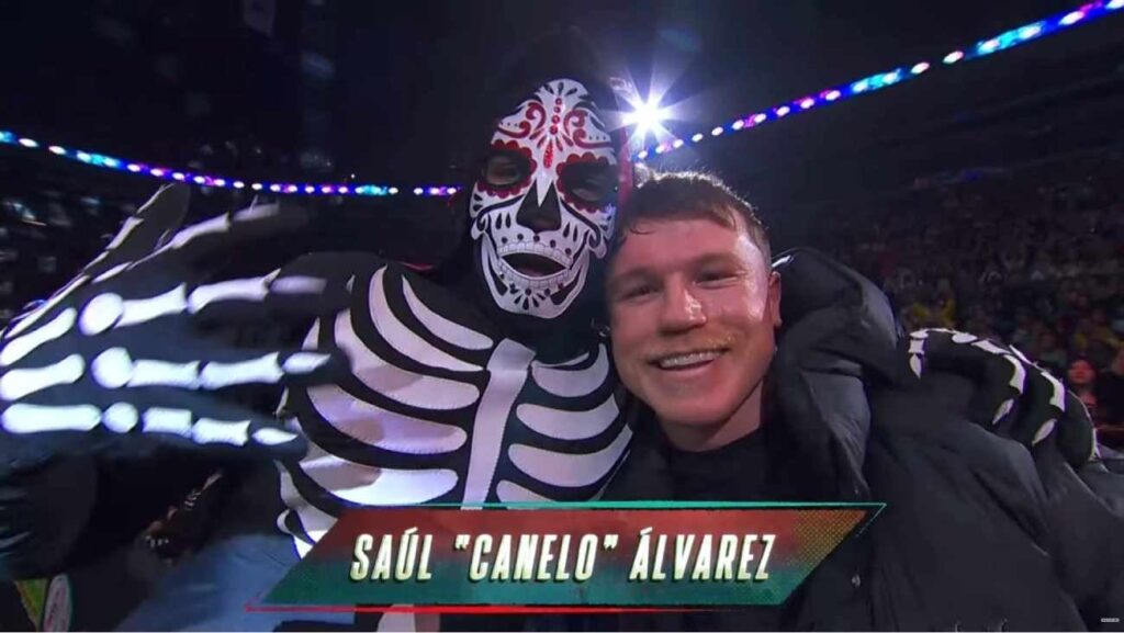 Saúl "Canelo" Álvarez sorprende al mundo de la lucha libre con su aparición en Guadalajara