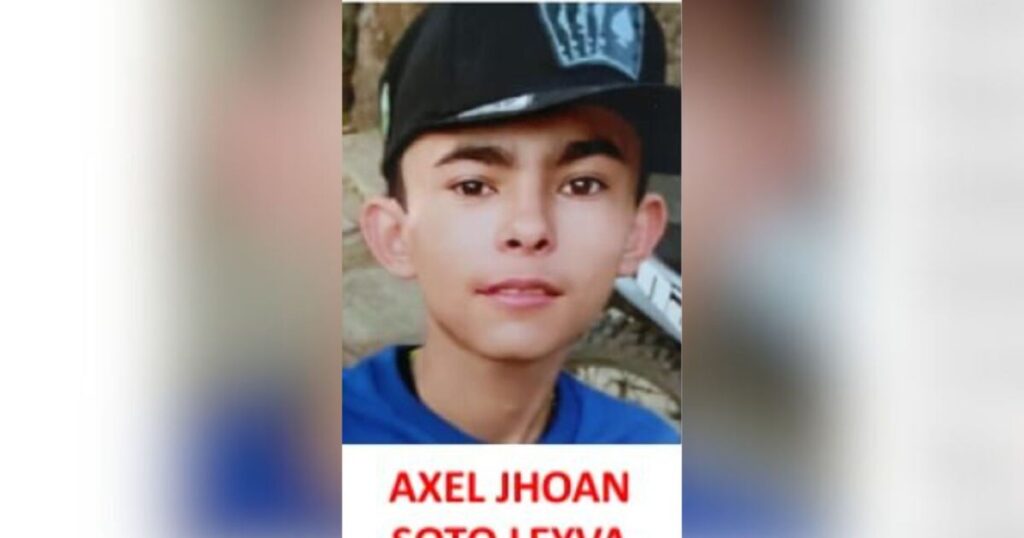 Se busca a Axel Jhoan, adolescente de 17 años que ha desaparecido en Eldorado, Sinaloa