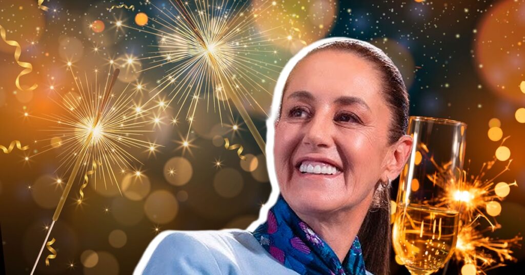 Sheinbaum pausa su conferencia matutina por dos días para celebrar la llegada del 2026