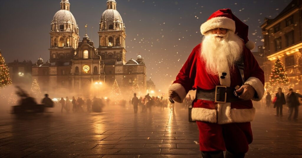 Sigue en directo el trayecto de Santa Claus rumbo a México