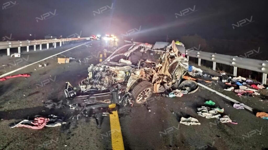 Trágico accidente en la autopista Tepic Puerto Vallarta deja seis víctimas fatales