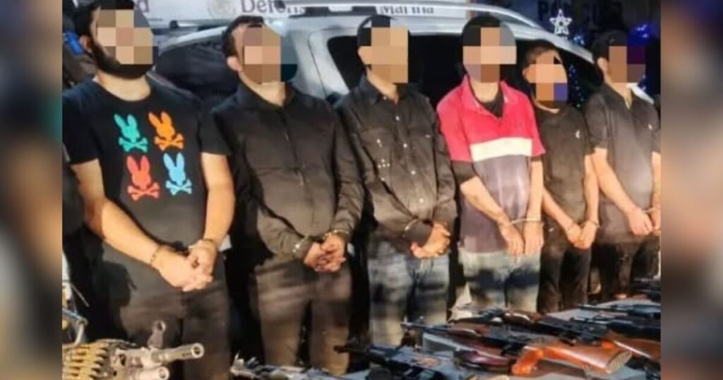 ¡Detenidos con armas, municiones y fentanilo en San Pedro!