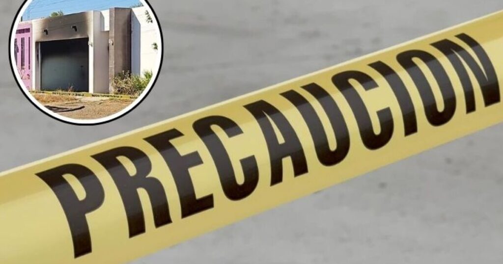 ¡Incendian vivienda con un auto adentro! Atacan y prenden fuego a casa en la colonia Emiliano Zapata, Culiacán.
