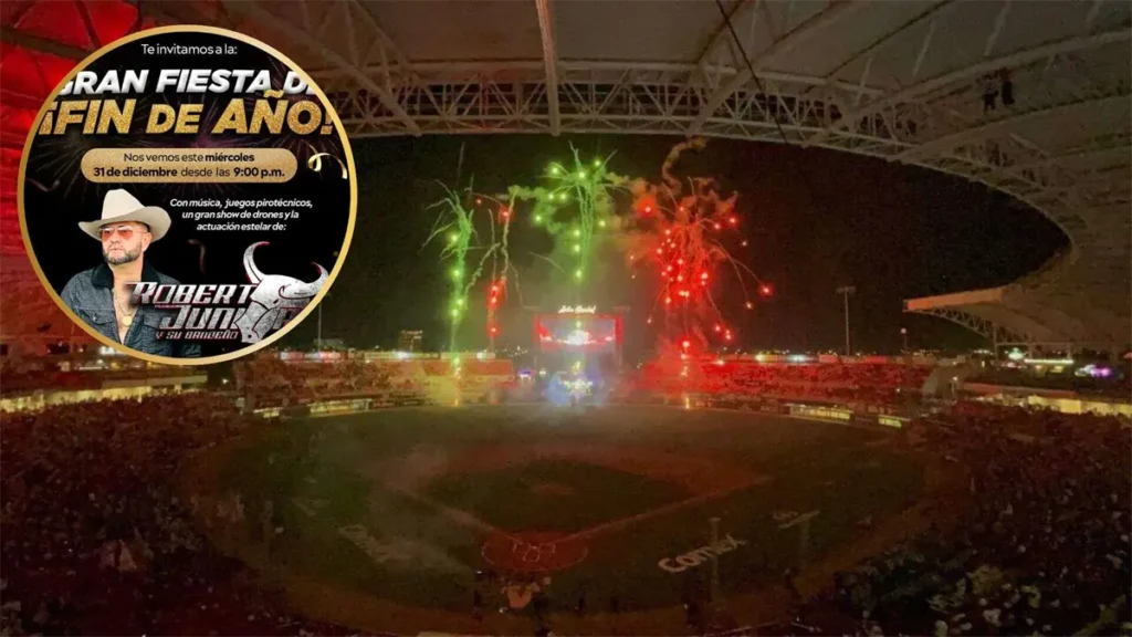 ¡Mazatlán se prepara para recibir el 2026 con un espectacular festejo de luces y drones! ¡Únete a Estrella Palacios!