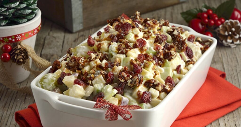 ¿Cuánta ensalada de manzana puedes disfrutar en Nochebuena sin dañar tu salud?