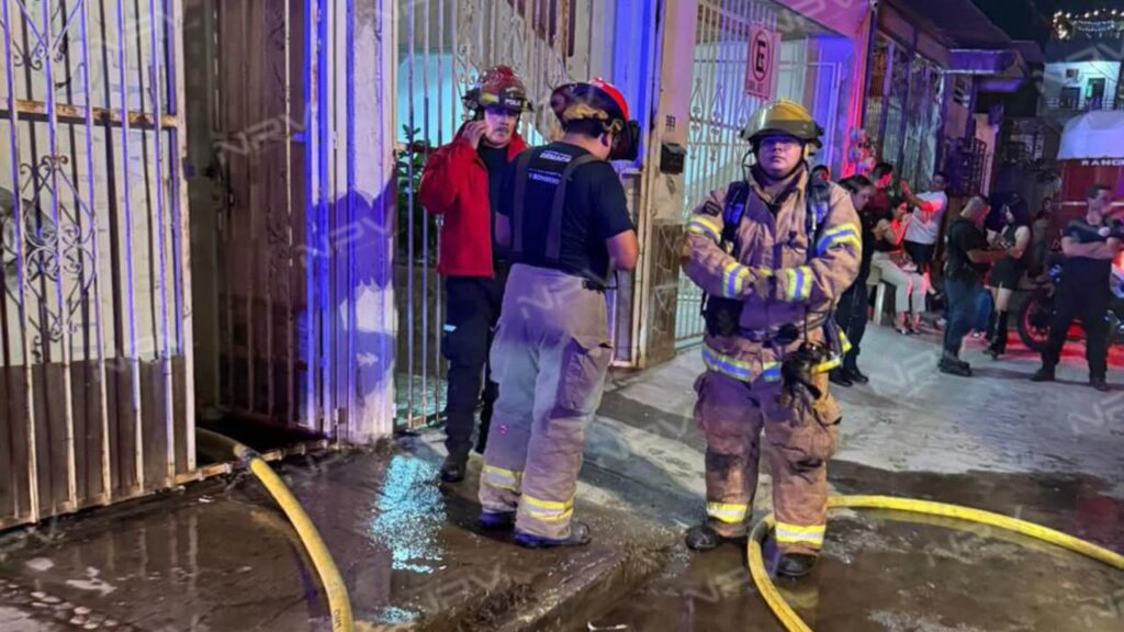 Casa en La Floresta se incendia durante celebración de fin de año
