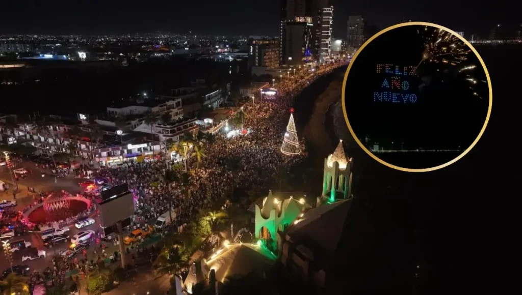Celebrando el 2026 con más de 40 mil personas en el Malecón de Mazatlán