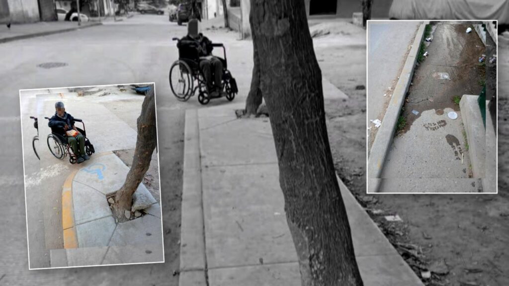 Colonia El Progreso: Desperdicio de agua y banquetas peligrosas