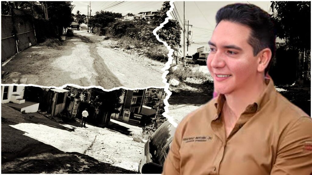 Indignación en Mezcales por el abandono de Héctor Santana durante la crisis vial en Bahía