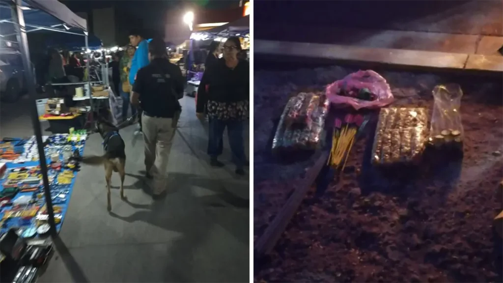 Los vendedores de pirotecnia en Ahome se asustan al ver a Venom