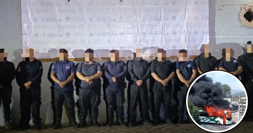 11 policías de Michoacán arrestados por presunta implicación en bloqueos después de la captura de 'El Mencho'