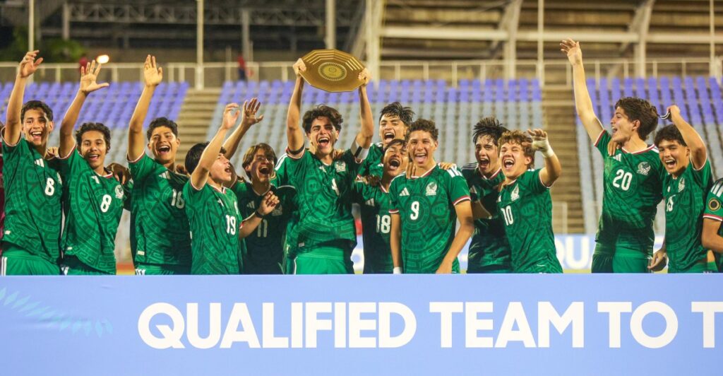 México vence a Trinidad y Tobago para clasificar a la Copa del Mundo Sub-17 de 2026