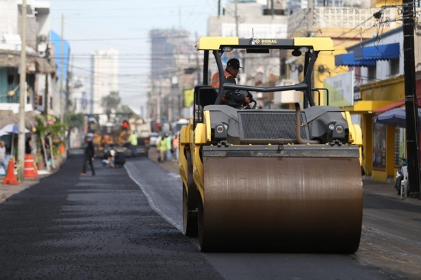 Progreso en la renovación de calles en Mazatlán