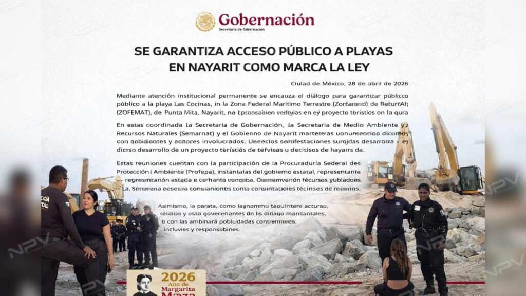 Enfrentando la represión estatal con dialogo federal: La realidad en playa Las Cocinas